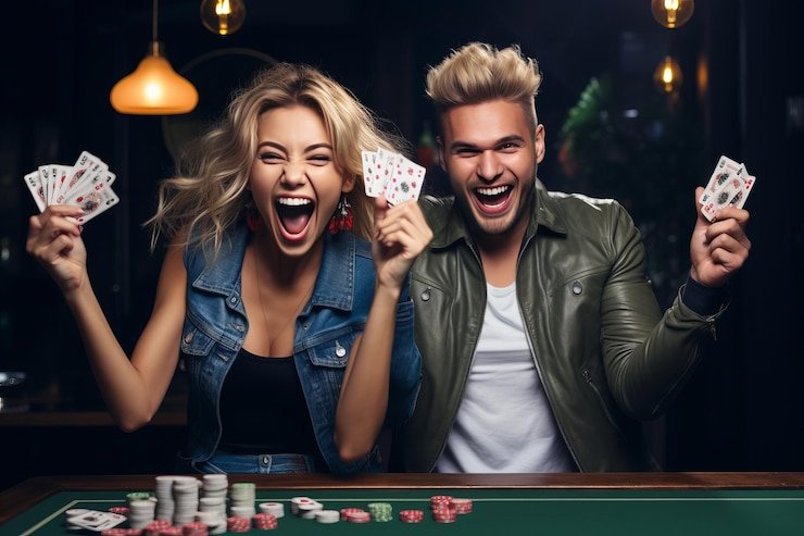 Andar Bahar live dealer setup with card display